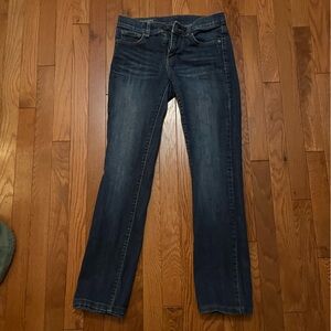 Blue Slim Straight Jeans JCPenney Women Size 28/6